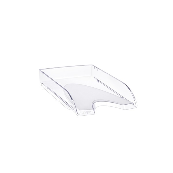 Tabuleiro de secretaria cep plastico cristal ceppro 66x257x348 mm