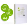 Papel de cor q connect din a4 80 gr 5 cores sortidas pack de 500 folhas