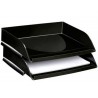 Tabuleiro de secretaria cep plastico preto greenspirit plastico 348x257x66 mm