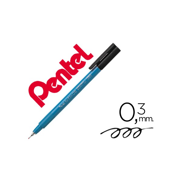 Marcador pentel pm405 azul