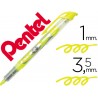 Marcador fluorescente pentel sl12 amarelo