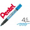 Marcador pentel mmp20 paint vidro e plastico azul ceu