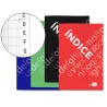 Indice flexivel liderpapel quarto 24 folhas 4 cores sortidas 70 gr