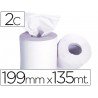 Rolo de papel seca maos199 mm x135 mt mandril 76 diametro 197 mm