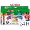 Marcador alpino maxi 24 unidades