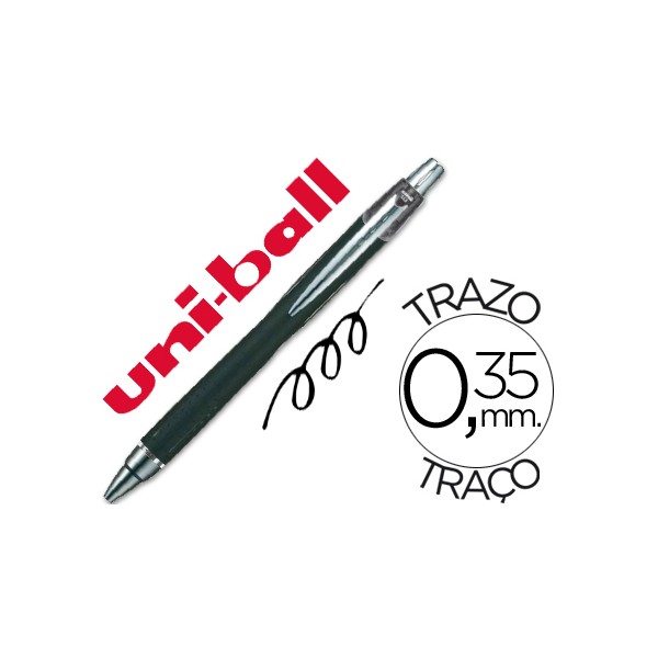 Esferografica uni ball jetstram sxn 210 retratil cor preto