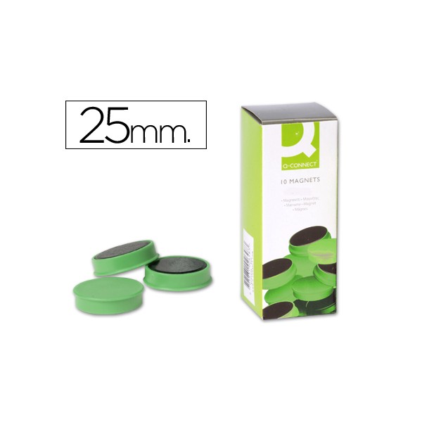 Iman de sinalizacao q connect 25cm verde