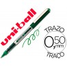 Marcador uni ball roller ub 150 micro eye verde 05 mm