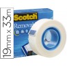 Fita adesiva scotch removivel 33mtx19mm