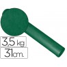 Papel fantasia kraft liso verde 31cm 35 kg