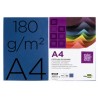 Cartolina liderpapel 180 gr 100 folhas din a4 azul marinho