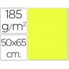 Cartolina guarro 50x65 cm 185 gr amarelo limao