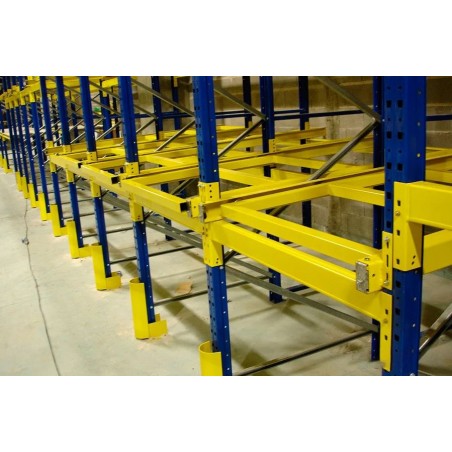 Paletização Push-Back Carros