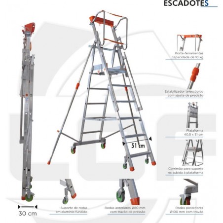 Escadote Profissional Intensivo