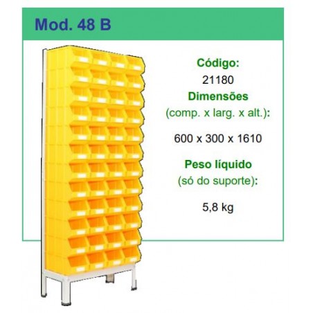Estante para Caixa stock 48B