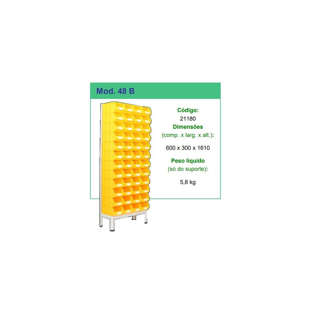 Estante para Caixa stock 48B