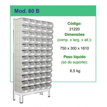 Estante para Caixa stock 60B