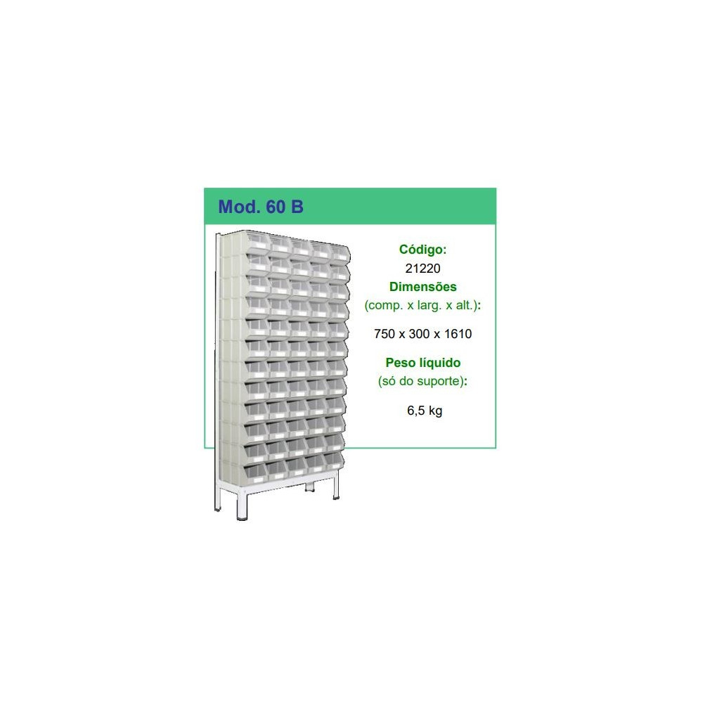 Estante para Caixa stock 60B