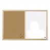 Quadro Cortiça+Branco Magnético - Quadros | SignalShop