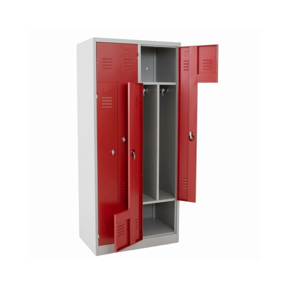 copy of Vestiário Simples Com 2 Cacifos Em L