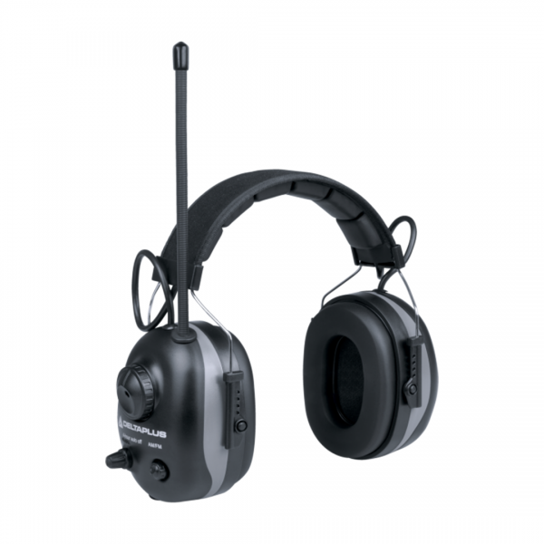 Abafador Antirruído com Rádio