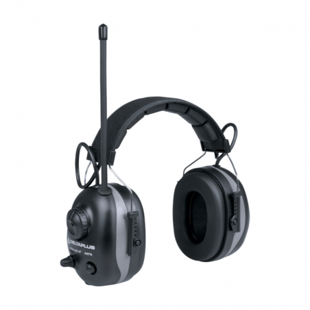 Abafador Antirruído com Rádio