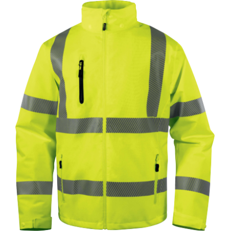 Parka Impermeável de Alta Visibilidade