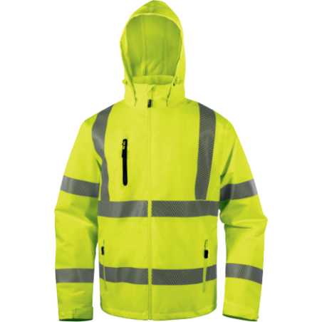 Parka Impermeável de Alta Visibilidade