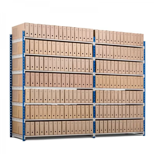 Estante de archivo de doble acceso 180 kg