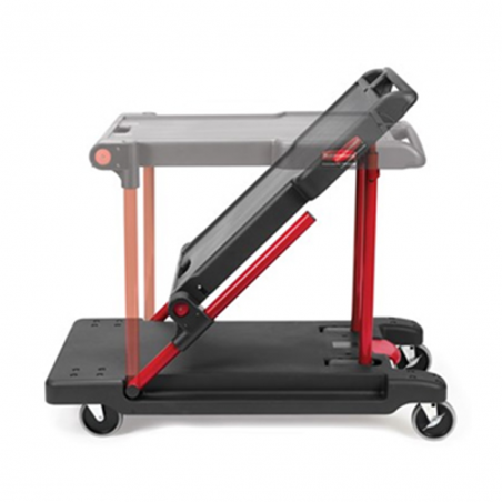 Coche de servicio transformable