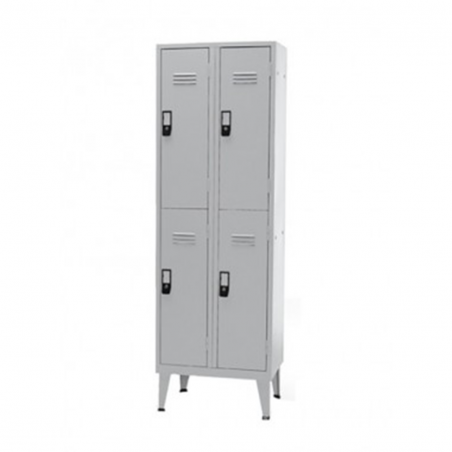 Double changing room 4 lockers