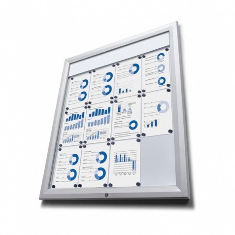 T-Informationsvitrine mit Beleuchtung T-Informationsvitrine mit Beleuchtung
