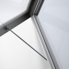 T-Informationsvitrine mit Beleuchtung