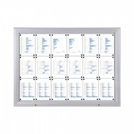 Vitrine de Informação T (Preto)