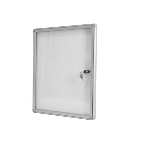 Vitrine mit magnetischem Boden mit Drehtür Vitrine mit magnetischem Boden mit Drehtür