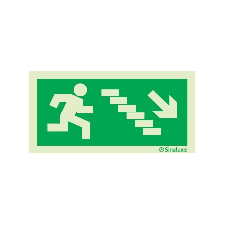 E7 - Descer escada à direita 200x100 mm