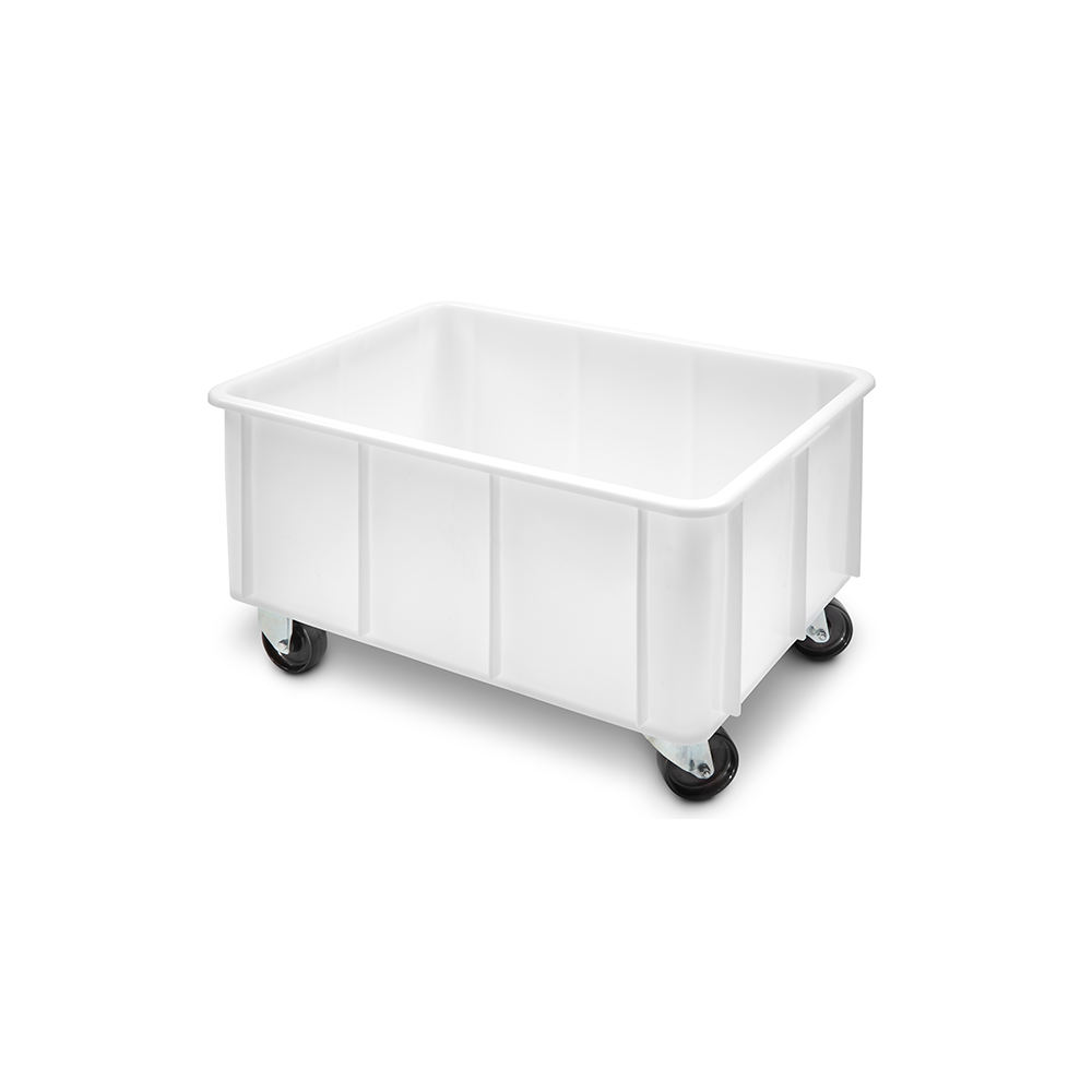 Caixa Grande Capacidade Com Rodas 120L