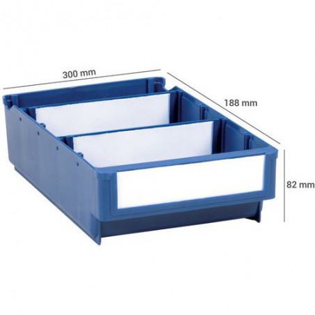 Caixa-gavetas da série B – 300 a 500 mm de comprimento – 1,5 a 5,3 L