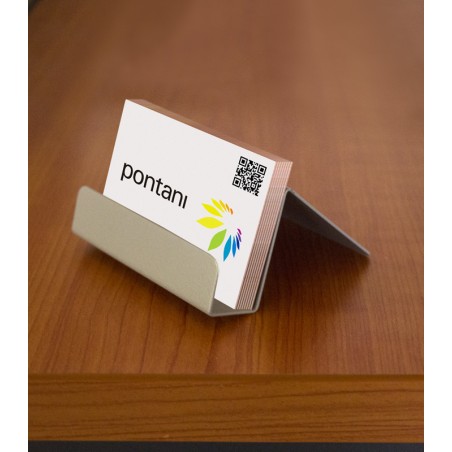 Porte-cartes en métal