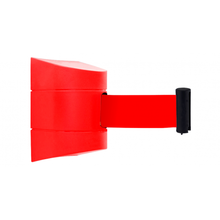 Enrolador de Parede Vermelho com Fita Vermelha 3m