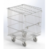 Contentor Com Meia Porta 600x600x800
