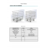 Contentor Com Meia Porta 600x600x800