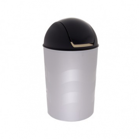 Balde lixo c/ tampa basculante pp 22lt Ø30x52CM