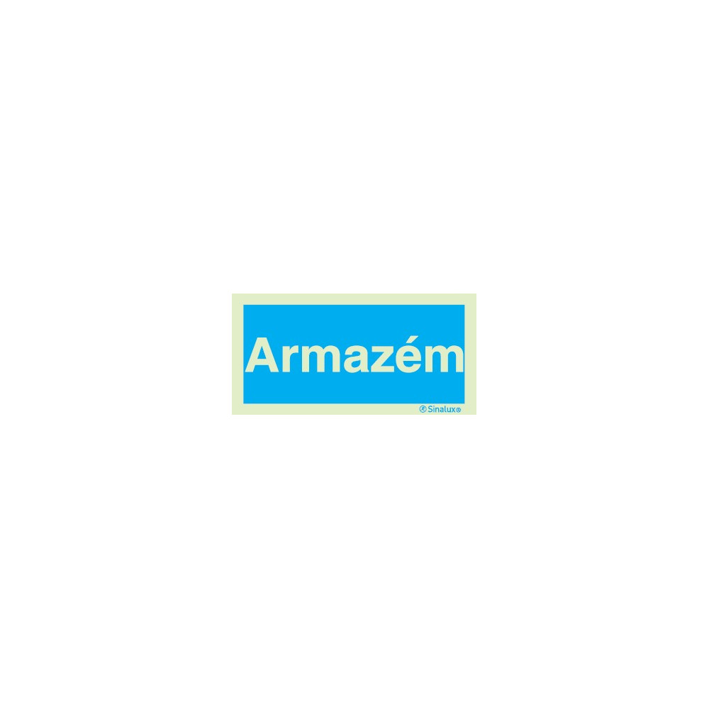 Sinal de informação, armazém