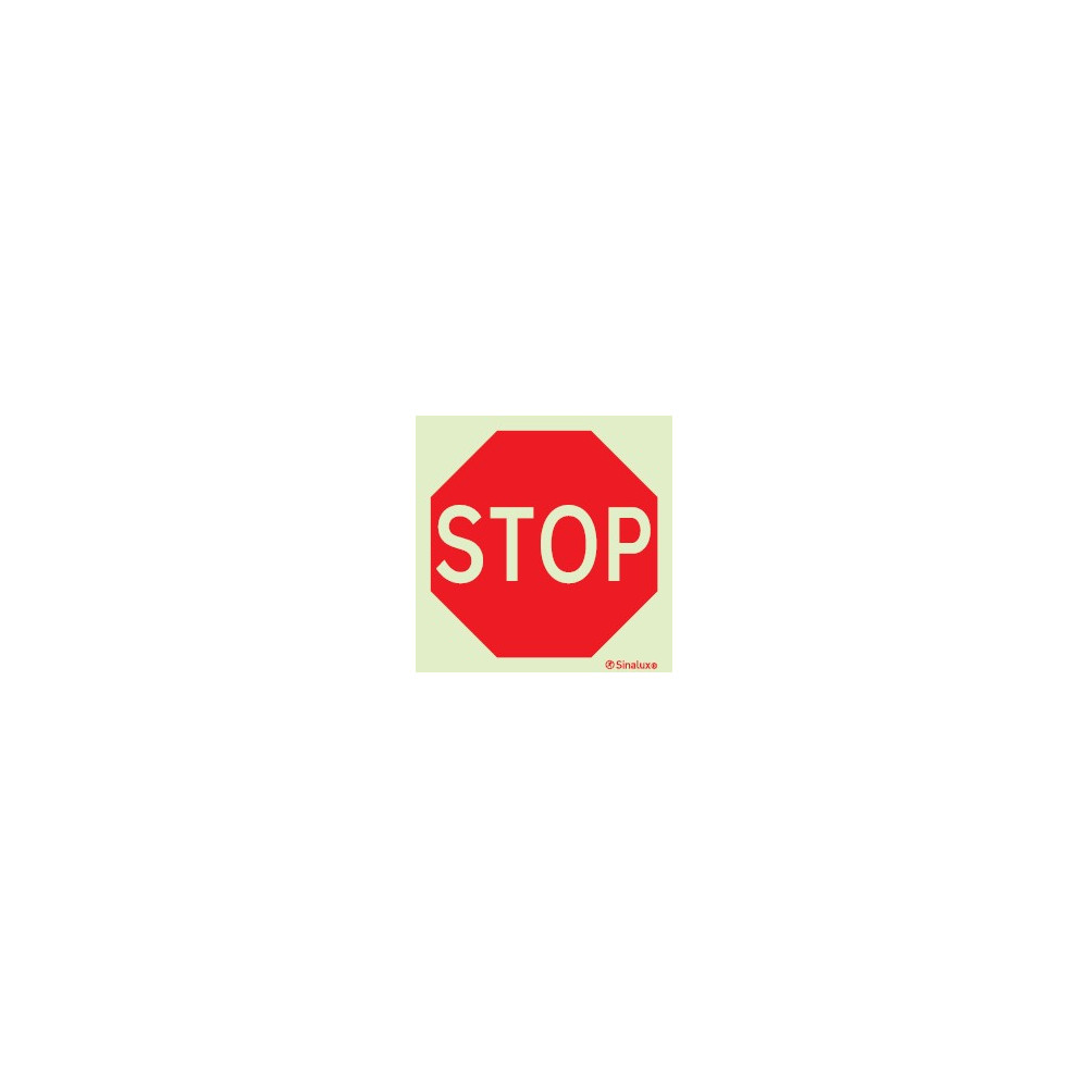 Sinal para parques de estacionamento, STOP