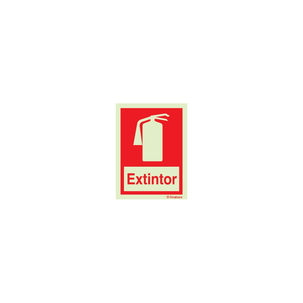 Sinal de extintor