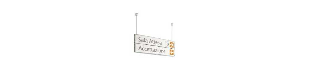 Signalétique suspendue - Signalétique intérieure | SignalShop